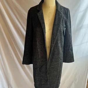 Forever 21 grey/black light weight winter coat